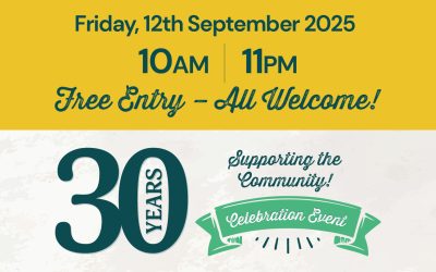 Tomorrow – Marking 30 Years of Supporting the Community