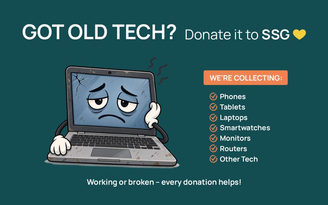 Got old tech? donate to charity
